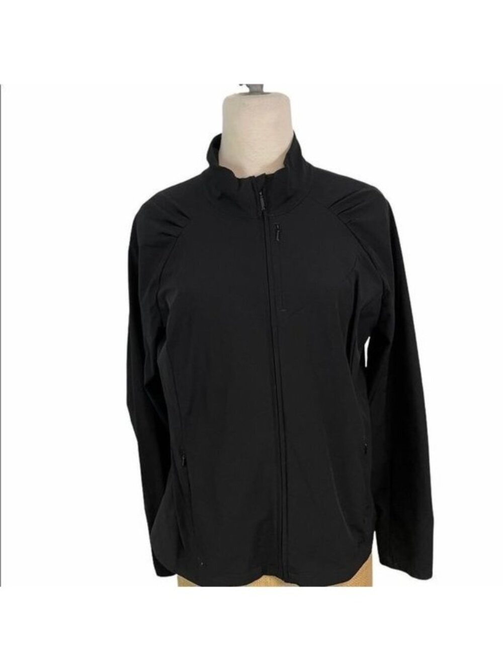 REI Black Nylon Blend Women’s Jacket Large